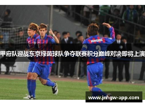 甲府队迎战东京绿茵球队争夺联赛积分巅峰对决即将上演